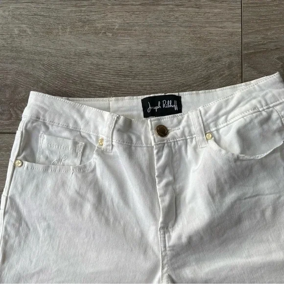 Joseph  Ribkoff Embroidered Leg Jean - Picture 9 of 15